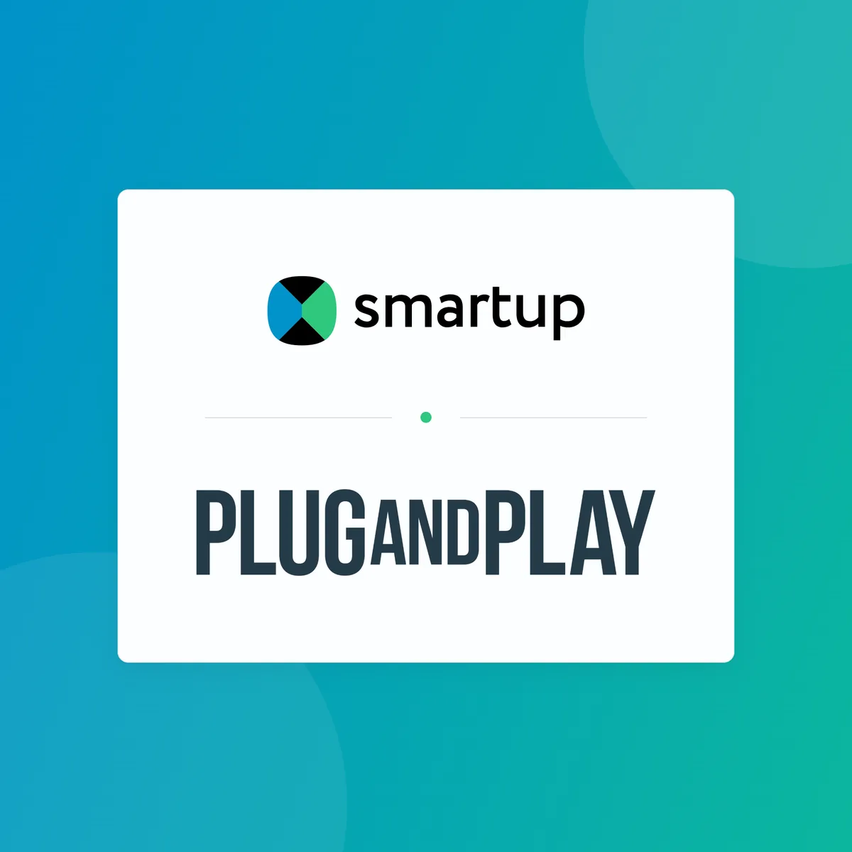 Логотипы Smartup и Plug and Play